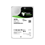 Seagate Exos 16TB (ST16000NM000J) Enterprise HDD X18 SATA 6Gb/s 512e/4Kn 7200 RPM 256MB Cache 3.5″ Internal Hard Drive