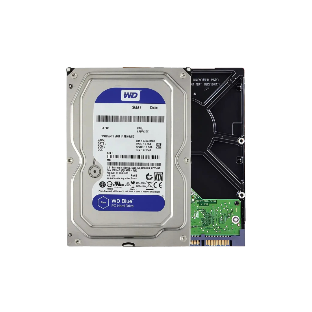 WD Blue 4TB Desktop Hard Disk Drive – 5400 RPM SATA 6Gb/s 256MB Cache 3.5 Inch – WD40EZAX