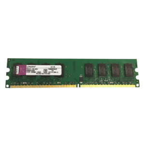 KVR800D2N6/2G Kingston 2GB PC2-6400 DDR2-800MHz non-ECC Unbuffered CL6 240-Pin DIMM Dual Rank Memory Module