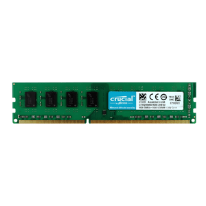 CT102464BD160B Crucial 8GB PC3-12800 DDR3-1600MHz non-ECC Unbuffered CL11 240-Pin DIMM 1.35V Low Voltage Memory Module