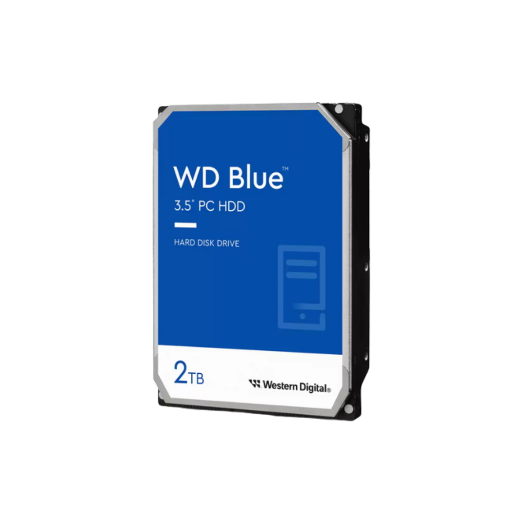 WD Blue 2TB Desktop Hard Disk Drive – 5400 RPM SATA 6Gb/s 64MB Cache 3.5 Inch – WD20EARZ