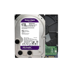 Western Digital Purple Surveillance 3.5-inch 5400rpm SATA Internal Hard Drive 6TB (WD64PURZ)