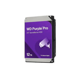 Western Digital 12TB WD Purple Pro Surveillance Internal Hard Drive HDD – SATA 6 Gb/s, 512 MB Cache, 3.5″ – WD122PURP